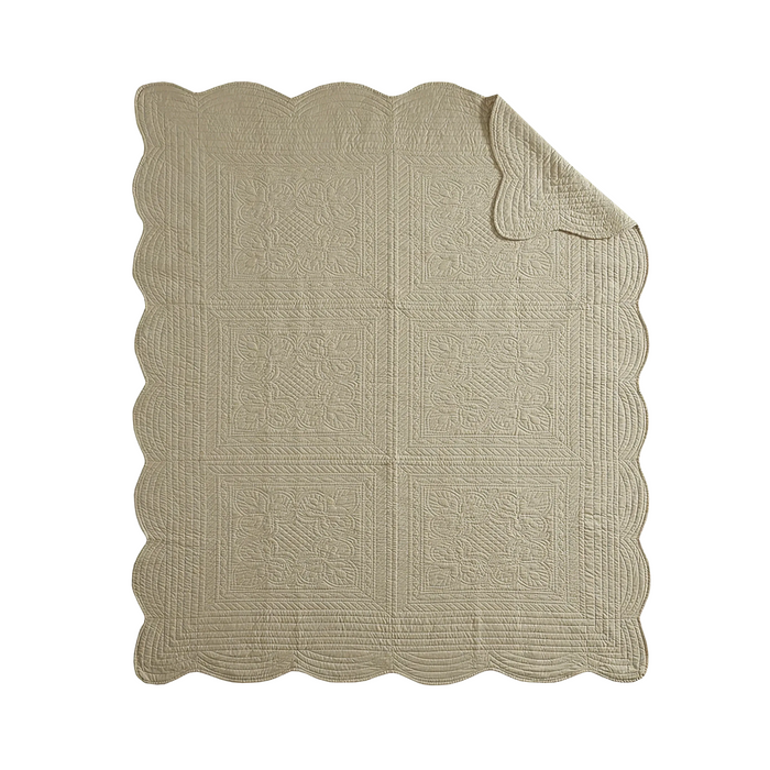 100% Cotton King Bed Quilt