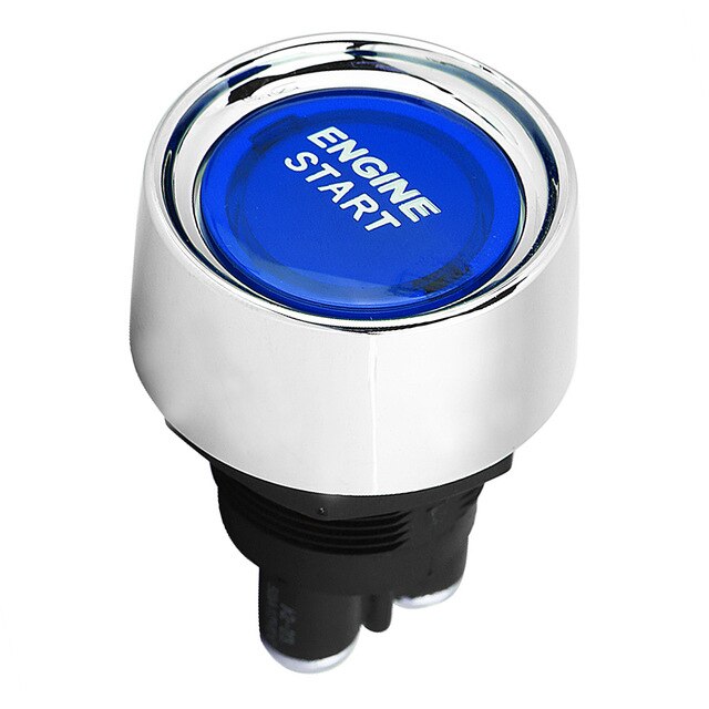 12V Car Illuminated Engine Start Switch Push Button Race Starter Accessories