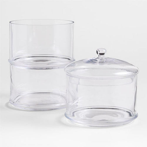 3-Tier Glass Cookie Jar.