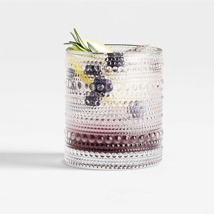 Alma Clear Double Old-Fashioned Glass.