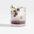 Alma Clear Double Old-Fashioned Glass.