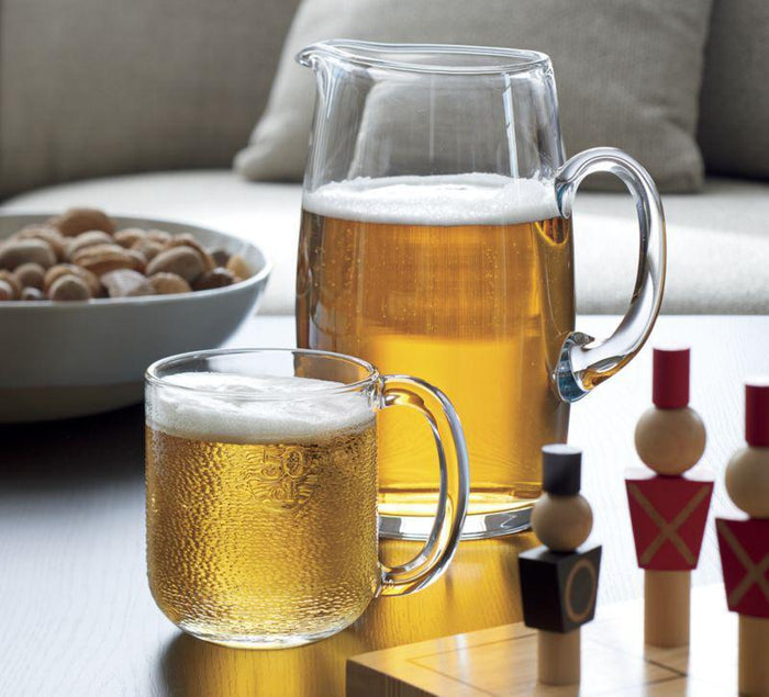 Alta Glass Beverage Pitcher.