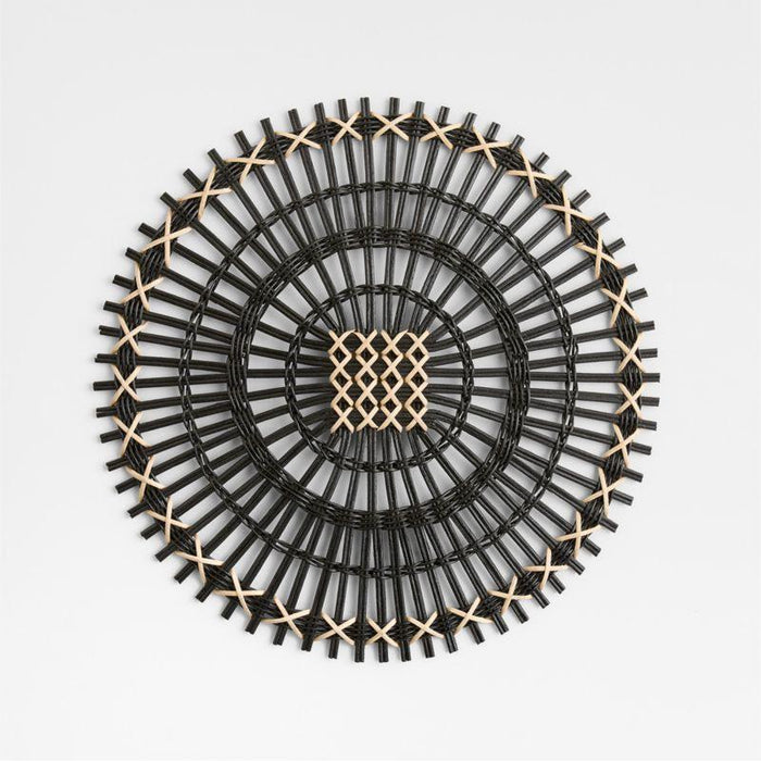 Amira Radial Rattan Placemat