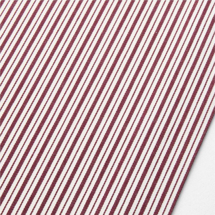 Aspen 120" Striped Organic Cotton Table Runner