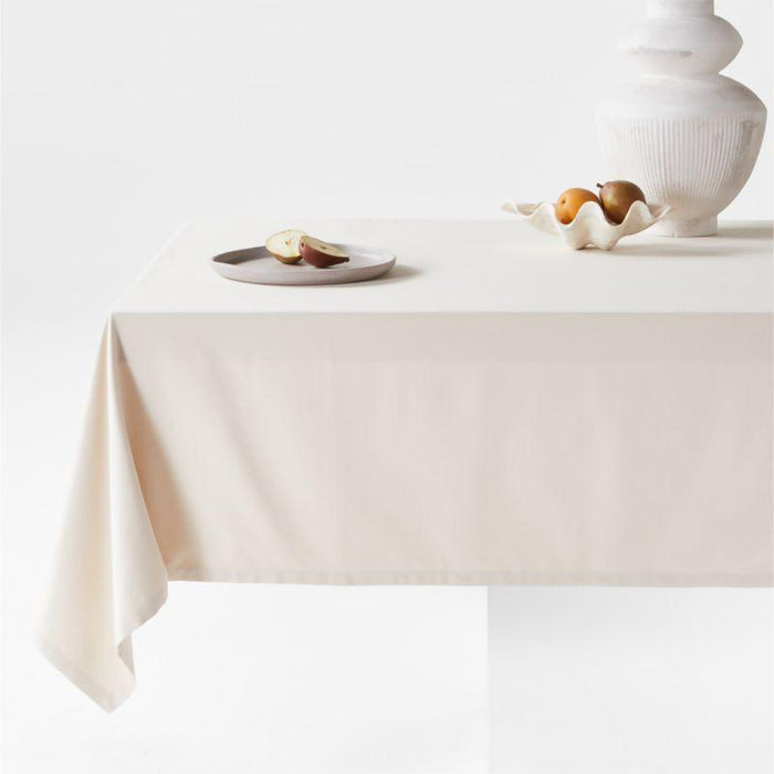 Aspen 60"x120"  Organic Cotton Tablecloth.