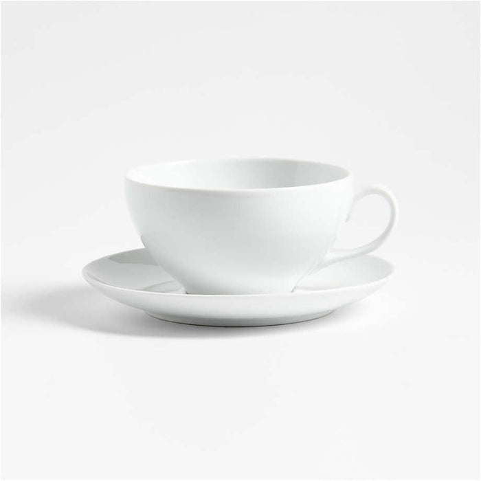 Aspen Cappuccino Cup with Saucer