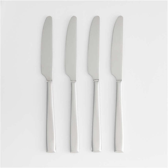 Aspen Mirror Dinner Knives, Set of 4