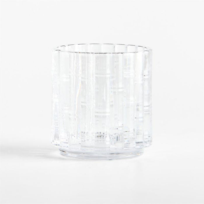 Bamboo Double Old Fashioned Glass