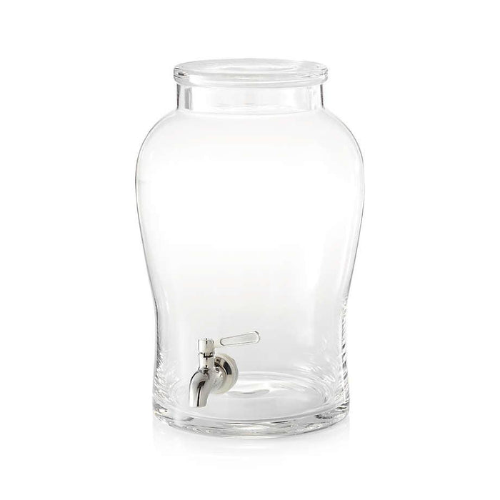 Beau 1.75-Gallon Glass Drink Dispenser.