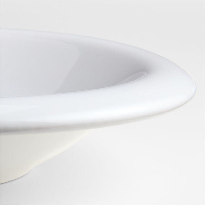 Caesna Stoneware Low Bowl