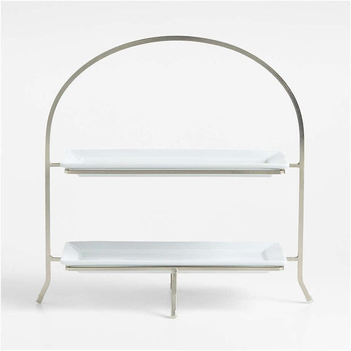 Cambridge 2-Tier Server with Plates