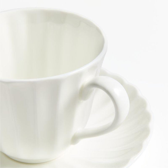 Capella Bone China Mug with Saucer