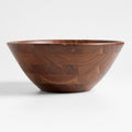 Carson 17.5" Acacia Wood Salad Serving Bowl.