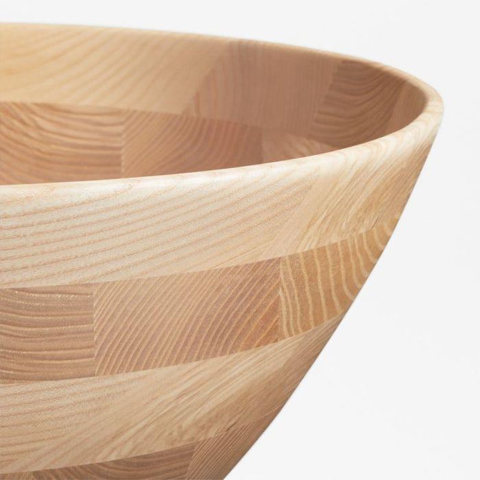 Carson 17.5" Ash Wood Salad Serving Bowl.