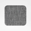 Chilewich ® Grey Rounded Square Crepe Placemat.
