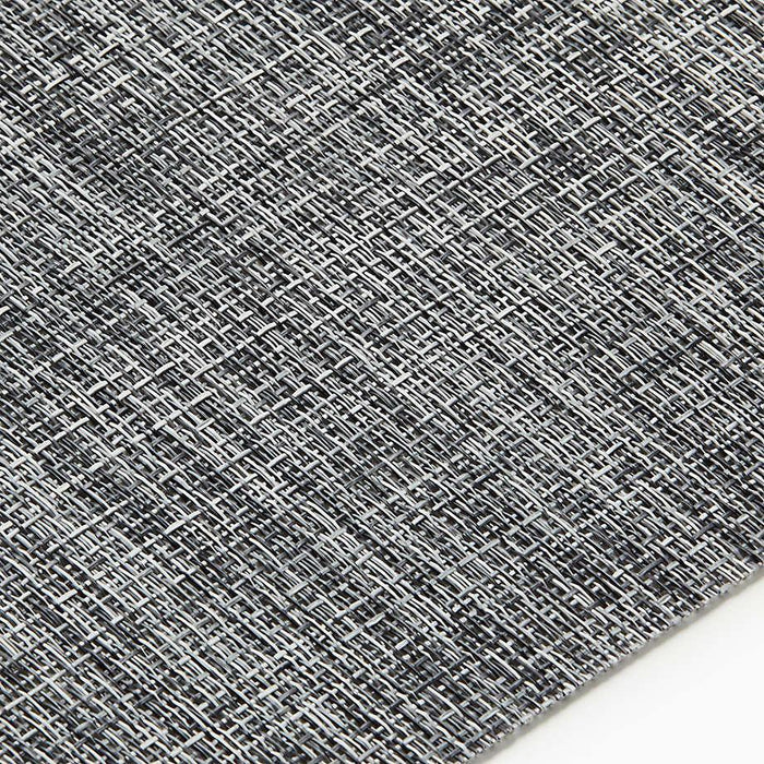 Chilewich ® Grey Rounded Square Crepe Placemat.
