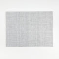 Chilewich ® Rectangular Crepe Silver Easy-Clean Vinyl Placemat.