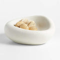 Cirro White Ceramic Centerpiece Bowl 16".