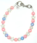Cotton Candy Cosmos Beaded Collar