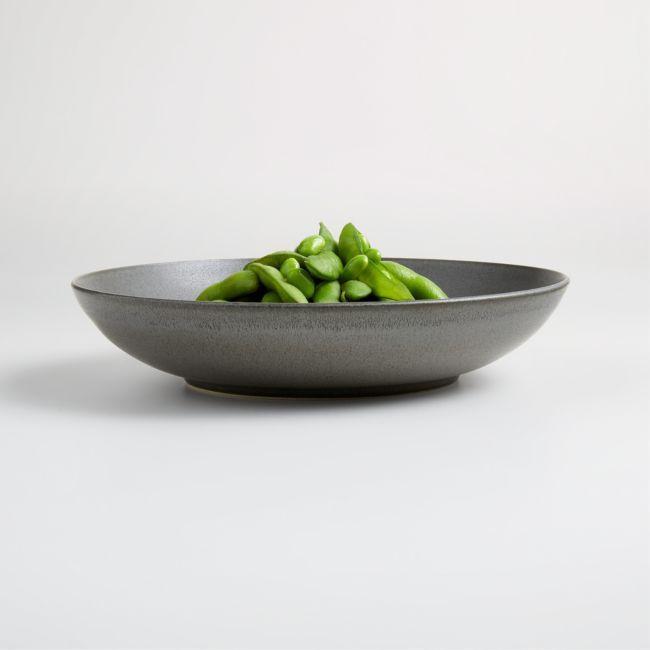 Craft Charcoal Low Bowl 10".