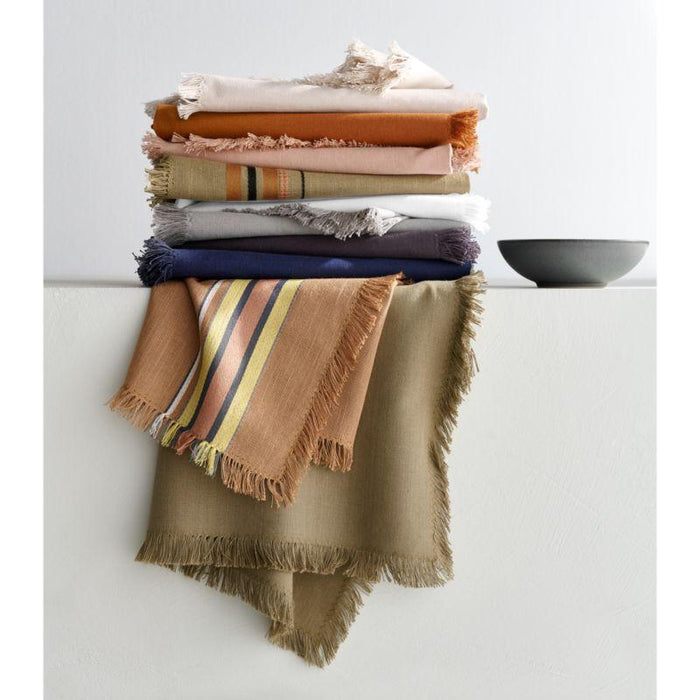 Craft Sage Organic Cotton Fringe Napkin.