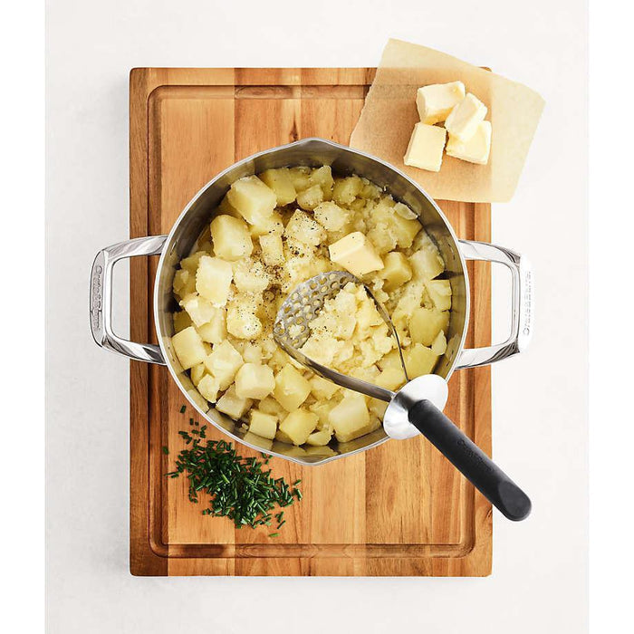 Crate & Barrel Acacia Wood Cutting Board