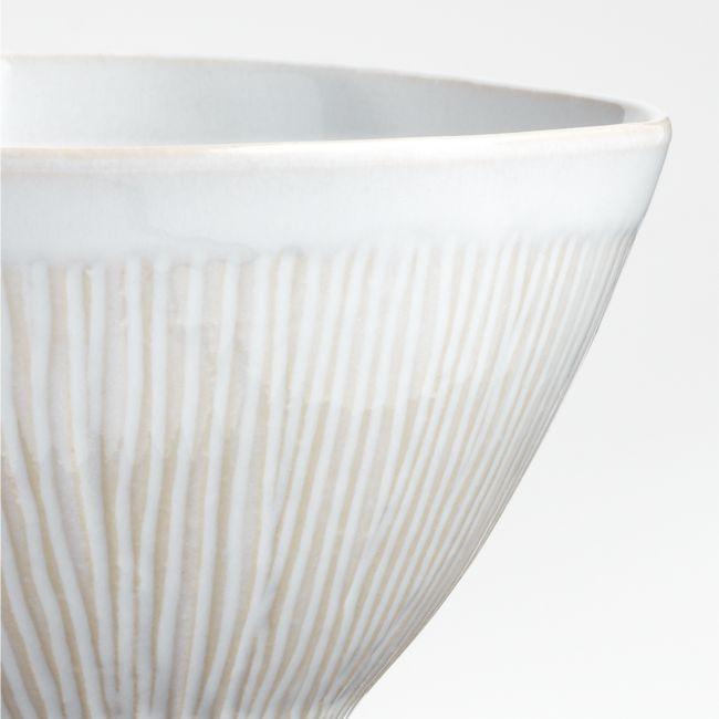 Dover Glazed Stoneware Bowl.