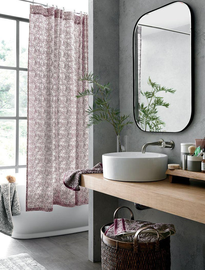 Edge Rectangle Black Wall Mirror.