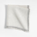 Embroidered Hem EUROPEAN FLAX ™-Certified Napkin