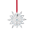 Grand Crystal Jeweled Snowflake Ornament