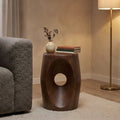 Halo Solid Wood Side Table