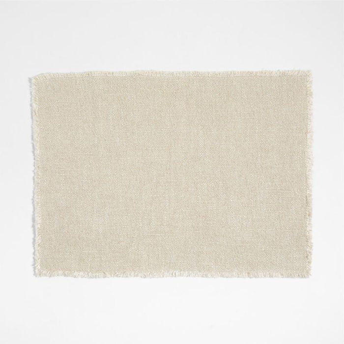 Hudson Natural Placemat.