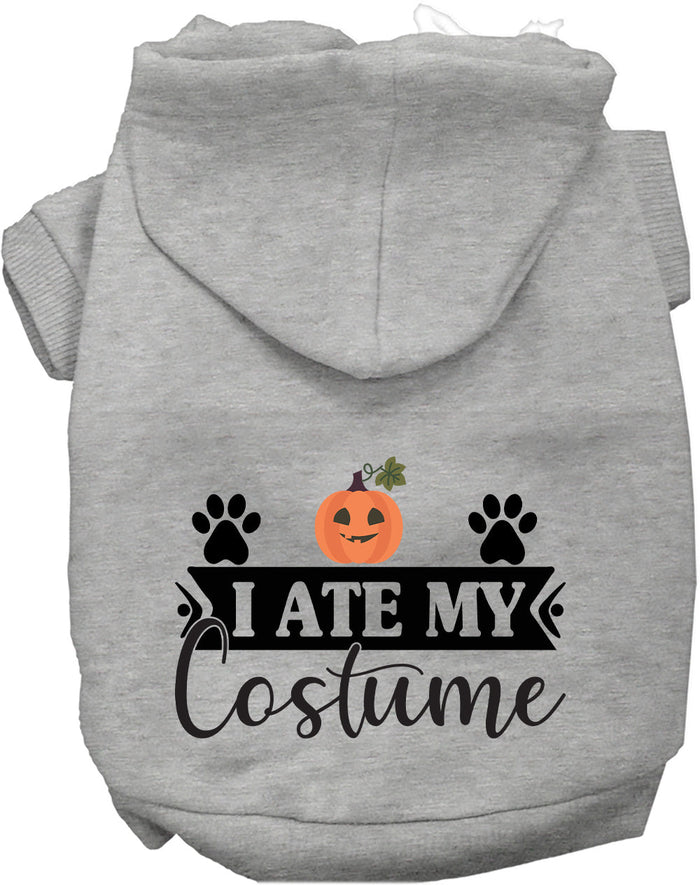 I Ate My Costume Halloween Pet Hoodie
