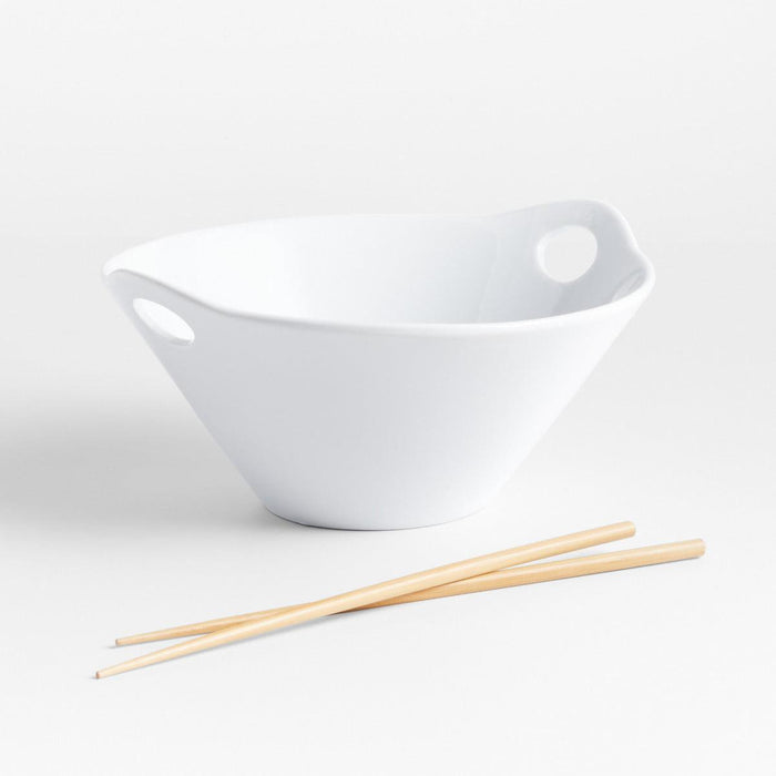 Kai 11" Noodle Bowl with Chopsticks