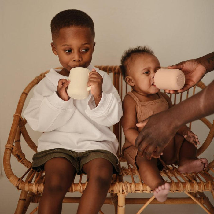 Kids Mushie Silicone Sippy Cup