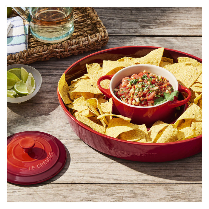 Le Creuset Oval Chip&Dip Platter
