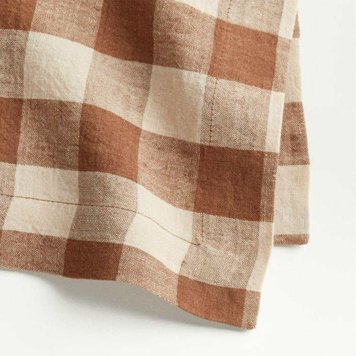 Marin Certified Linen Buffalo Check Napkin