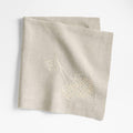 Embroidered herb-themed marin design featuring detailed dill motifs for elegant culinary decor