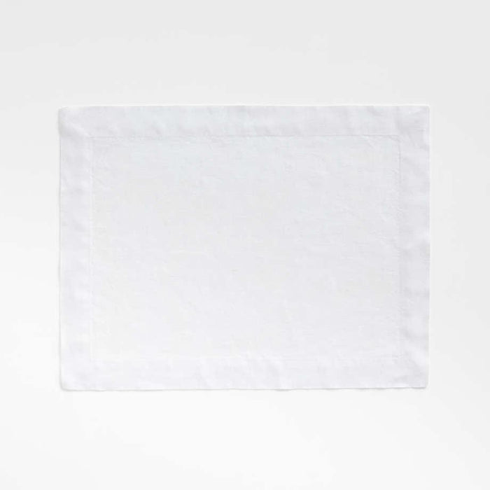 Marin European Flax ®-Certified Linen Placemat.