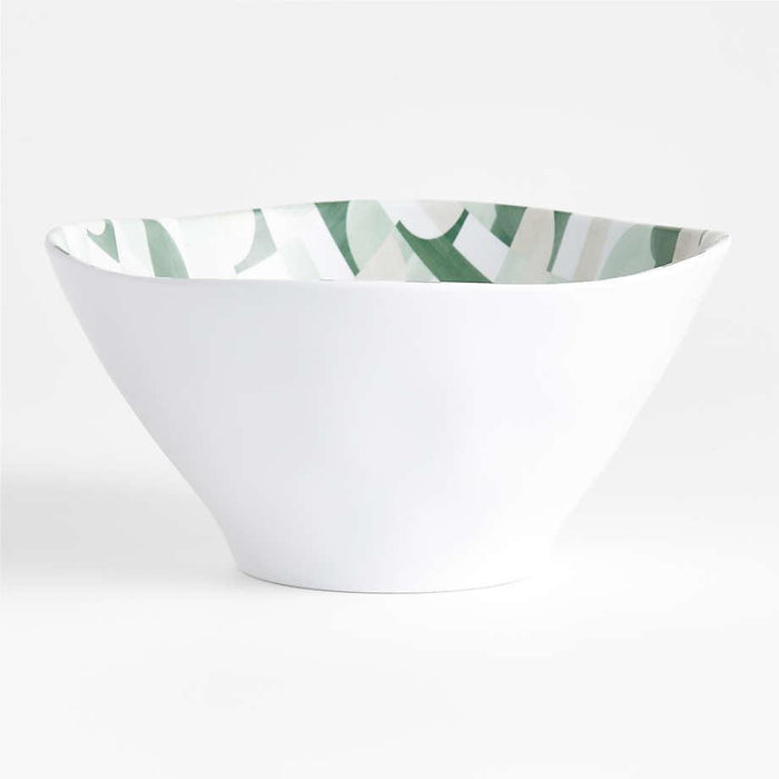 Marin Geo Melamine Serving Bowl.