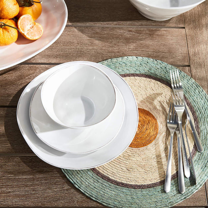 Marin Melamine Bowl White.