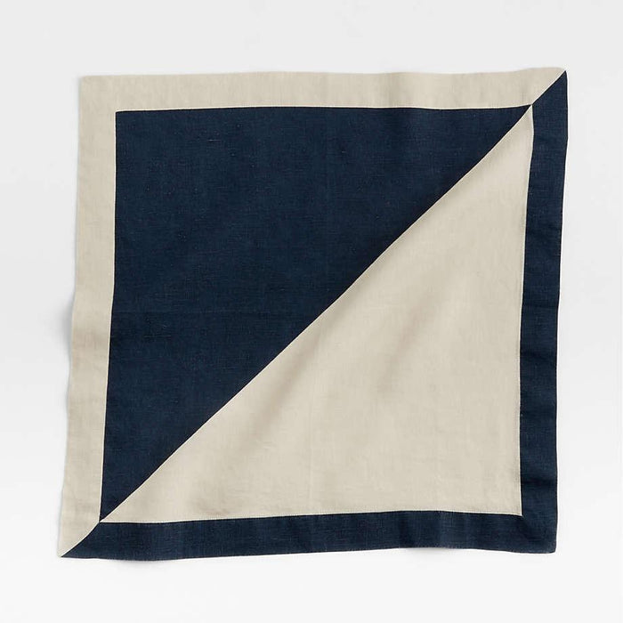 Marin Navy Blue Flag Napkin.
