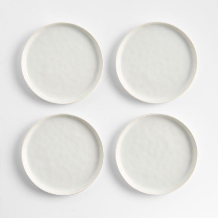 Mercer Round Porcelain Coasters, Set of 4