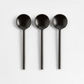 Metal Mini Appetizer Spoons, Set of 3