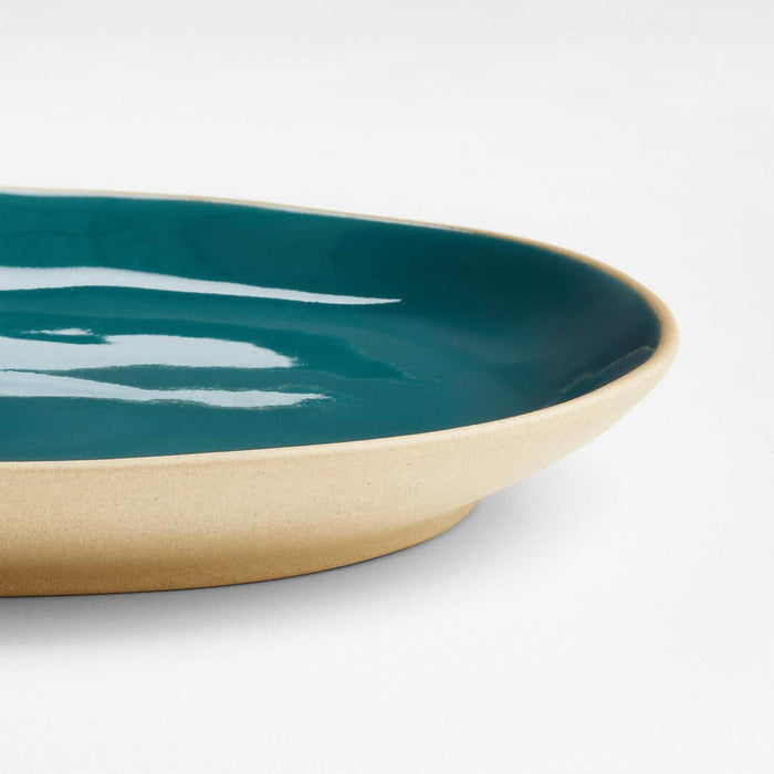 Natural Recycled Clay Salad Plate by Eric Adjepong.