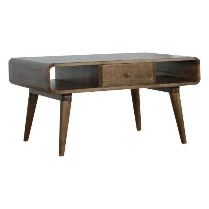 Nordic Haven Solid Wood Coffee Table