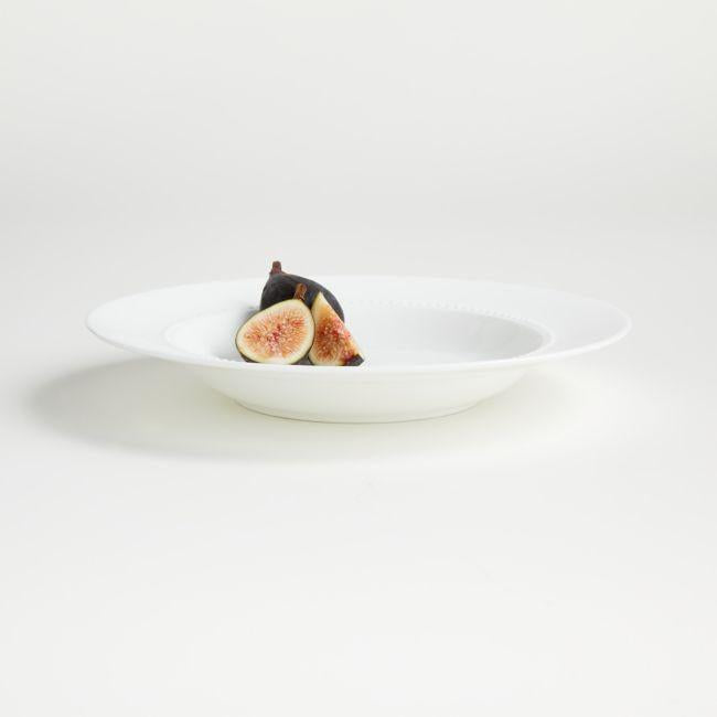 White Pearl Low Bowl.