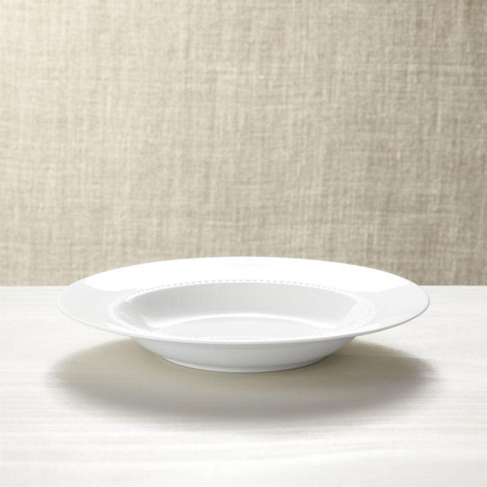 White Pearl Low Bowl.