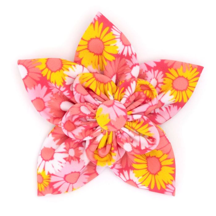 Preppy Floral Flower Collar Slider
