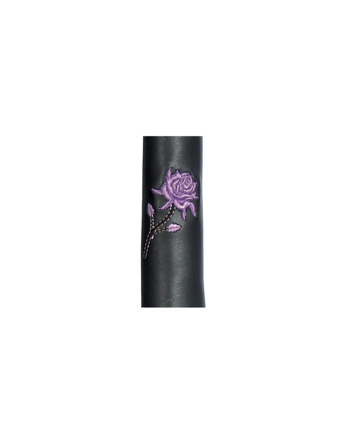 Purple Rose Hair Gloves